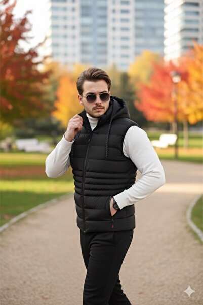 Last fashion Waterproof Detachable Hooded Inflatable Vest