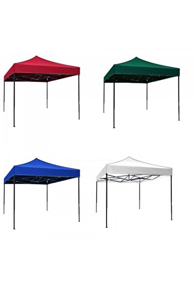KlaussTech Foldable Pavilion, Dimensions 3x3m, Offers Protection Against Sun Rays, Metal Frame