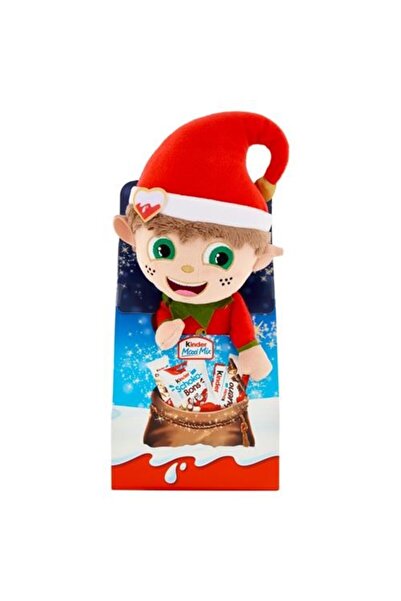 Kinder Maxi Mix 4 Farklı Çikolata Peluş Oyuncak Kutusu 133 gr
