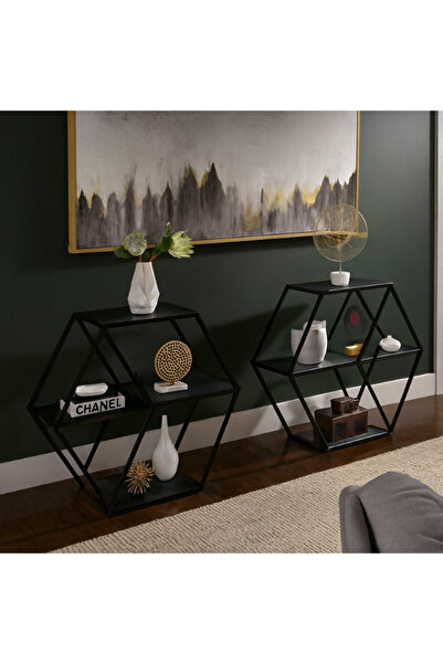 Generic Modern gold art display shelf