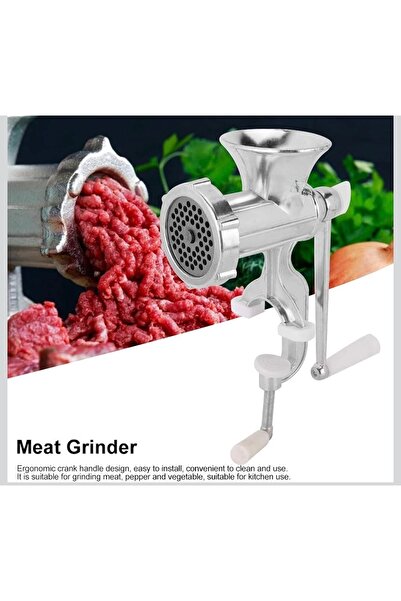 cc bin shihon 12-inch aluminum manual meat and vegetable chopper