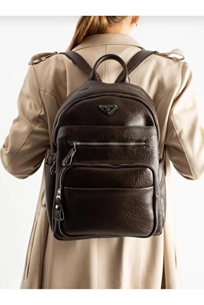 eflanmoda حقيبة ظهر نسائية كبيرة متعددة الأقسام مناسبة للاستخدام اليومي