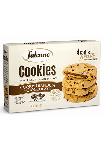 Falcone Cuor di Gianduia Cookies 200 g (4 x 50 g) |
