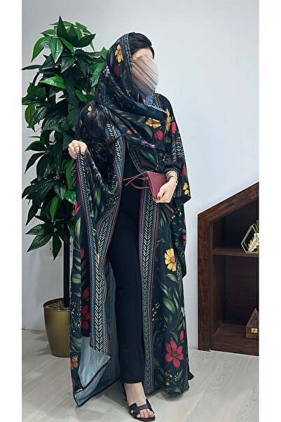 AYA عباية مطبوعة بأشجار