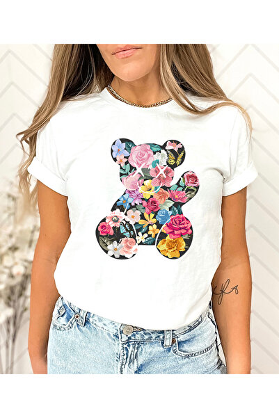 DD Secret Women's oversized 100% cotton T-shirt with Printed