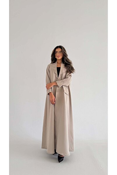 AYA mwt312-Abaya-Blazer-Beige