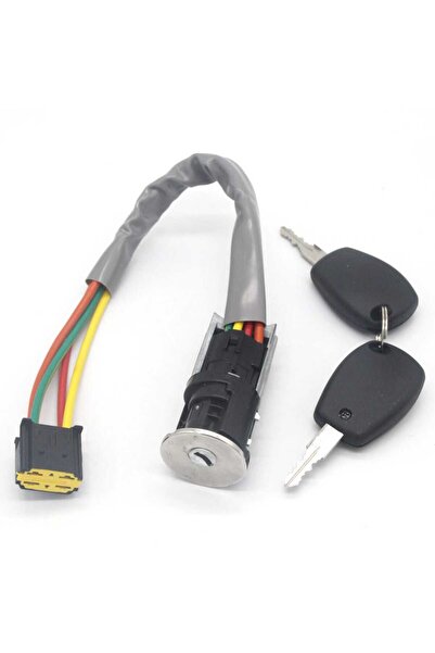 BRENET Comutator aprindere + 2 chei pentru Dacia Logan I, Sandero I (2004-200...