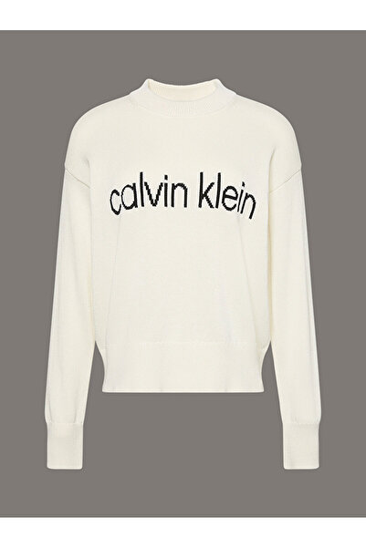 Calvin Klein Cotton Knit Logo Jumper