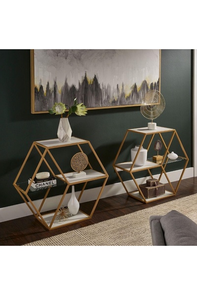 Generic Modern gold art display shelf