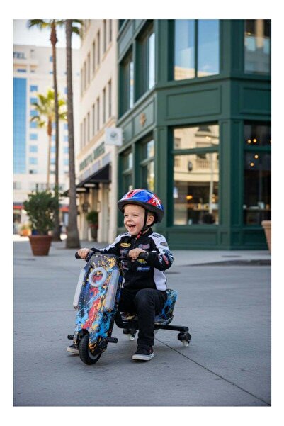 Fun Moment 36V Mini Electric Drift Scooter with Helmet and Protection