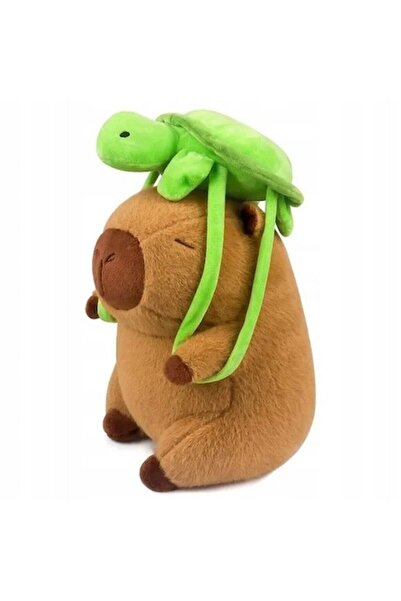 Espey KAPİBARA PELUŞ 35 CM CAPİBARA YEŞİL SÜLÜFAT KAPLUMBAĞA