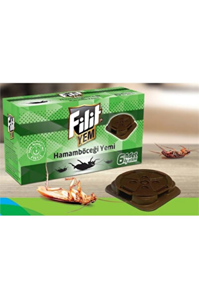 Go İthalat 6 PARÇA KARINCA VE HAMAM BÖCEK YEMİ 6AY ETKİLİ - İSTASYON - 9GR