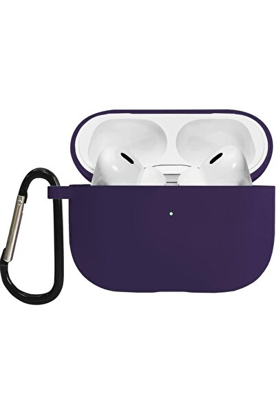 Ekoodukkan غطاء حماية مخملي من السيليكون السائل متوافق مع Airpods Pro 3