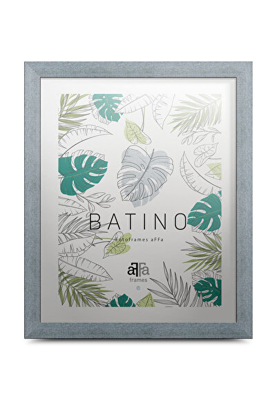 affa Photo frame, picture frame 24x30 cm, frame for posters, signs or decorative objects Batino, silver