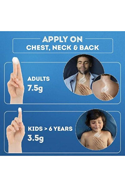 Vicks VapoRub Balm for Relief of Cold and Cough Symptoms - 50 g