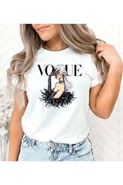 DD Secret Women's oversized 100% cotton T-shirt with Printed