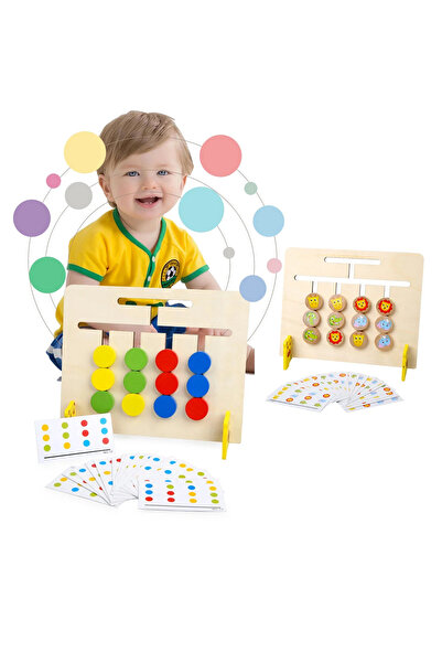 sallma Joc labirint Montessori pentru asocierea și sortarea culorilor și animalelor