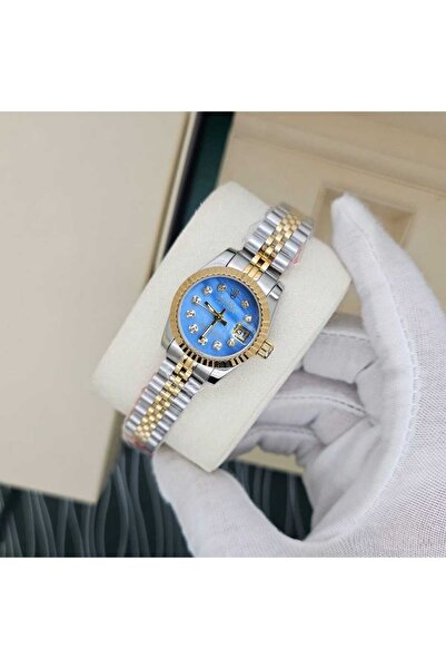 Rolx Rolex women's Just-Date battery watch