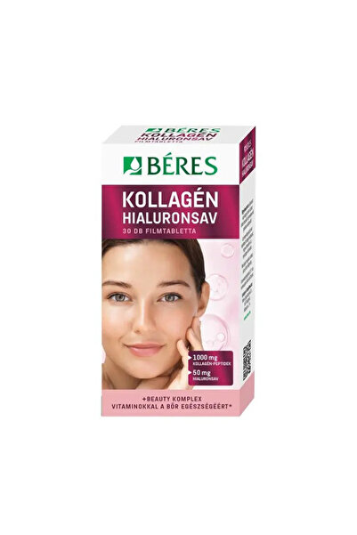 Béres Beres film-coated tablets for skin health with collagen and hyaluronic acid 30 pcs