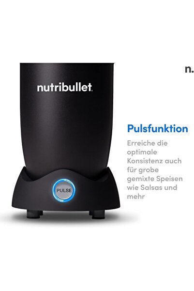 Nutribullet SteelMaster | 1200W Yüksek Güçlü Kişisel Blender | 60 SANİYEDE KREMSİ SONUÇ