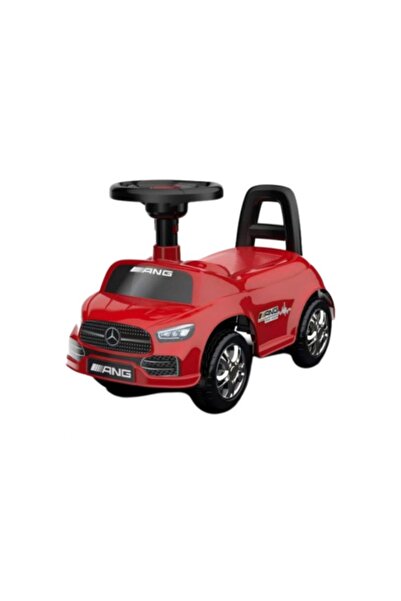 Toybox Kids Ride-On Car with Steering Wheel & Backrest - Red