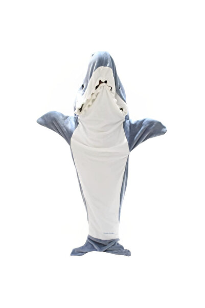 TECOS Shark blanket, Tecos®, size XL, dimensions 203x152 cm, made of warm materials