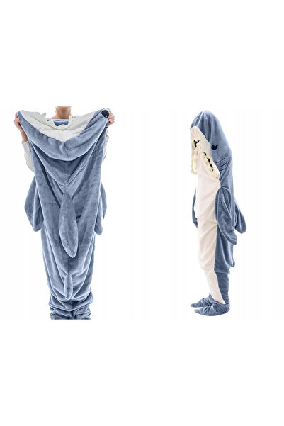 TECOS Shark blanket, Tecos®, size XL, dimensions 203x152 cm, made of warm materials