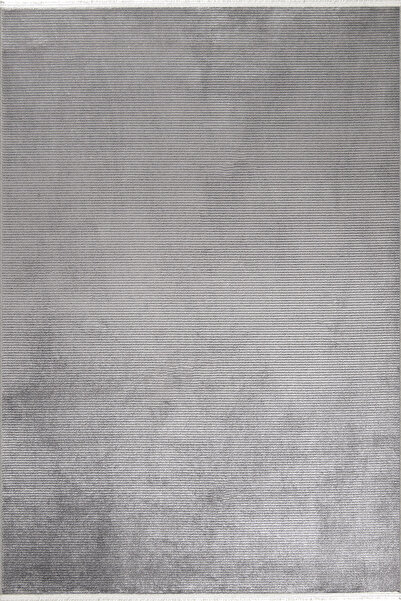 Enti Halı 4K Halı Akik 8627 Antrasit Hav Vermez Pamuk Tabanlı Akrilik Modern Desenli Makine Halısı