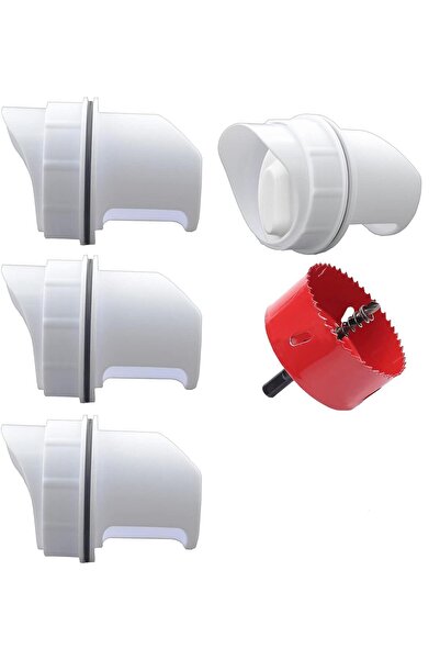 Onuvio Bird Feeders - Set of 4 Feeding Holes, Drill Bit Included - Anti-Spill, Anti-Moisture and Protection