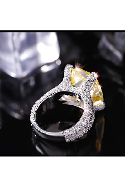 Enanice Yellow Stone Ring