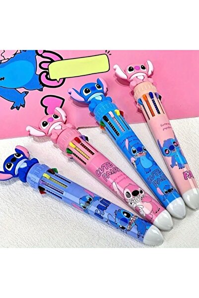 MODA 1 قلم حبر جاف من نوع ستيتش بـ 10 ألوان