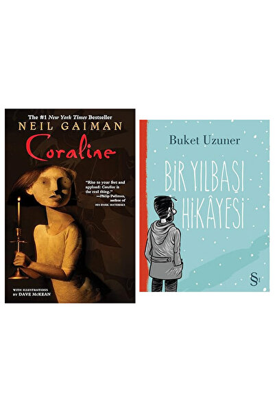 Everest Yayınları Coraline 10th Anniversary Edition + Bir Yılbaşı Hikayesi