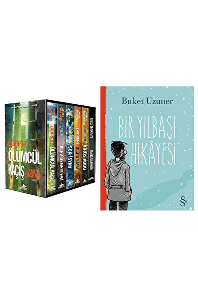 Everest Yayınları Labirent Serisi Kutulu Özel Set 6 Kitap + Bir Yılbaşı Hikayesi