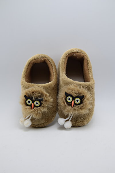 Ekol Ayakkabi Peluşlu Unisex Bebek Çoçuk Pandufu