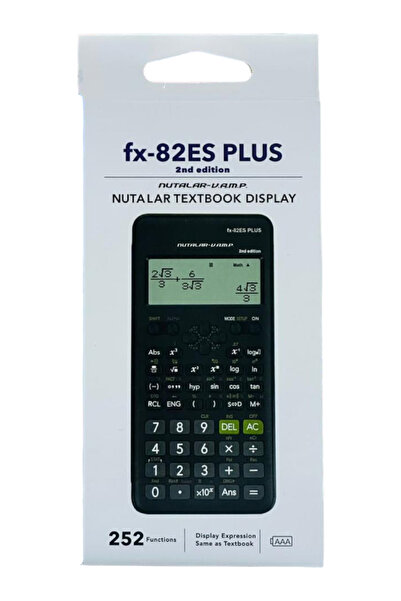 FX آلة حاسبة علمية قياسية مثالية للطلاب والمحترفين، fx-82ES PLUS-2