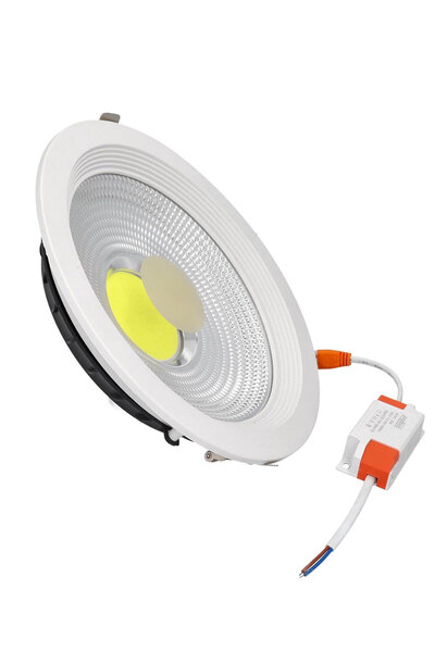 Muchmy Led COB Downlight Energy Saving Room Office Kitchen Shop Bright White Light 8 Inch - 30W