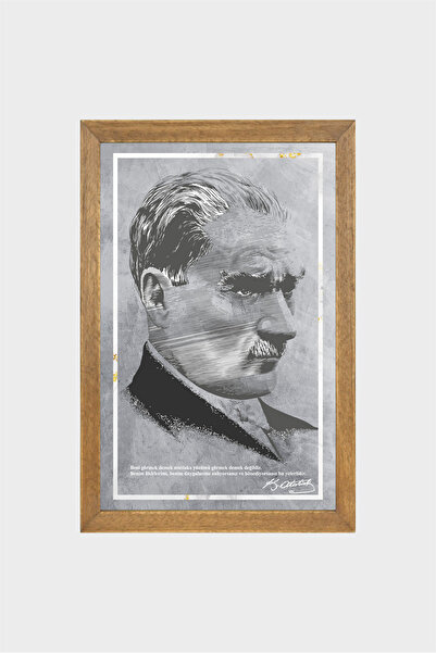 Lioncraft Atatürk, Gençliğe Hitabe, İstiklal Marşı Çerçeveli Duvar Tablosular...