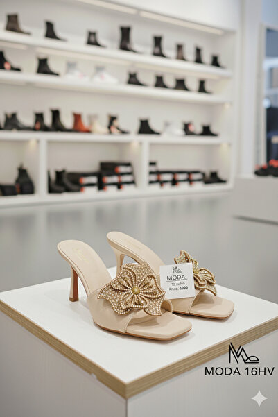 Abasic Moda 16hv kadar terlik çiçekli fiyonktaş