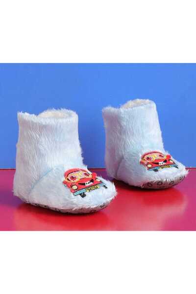 gigigiyim Car Embroidered Baby Boy Slippers