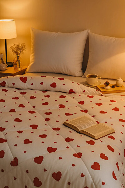 Bizdenuygunuyok لحاف منقوش فردي 155 × 215