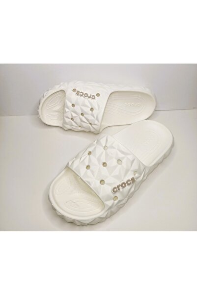 Huzurlu Adımlar Crystal Pattern Women's Slippers