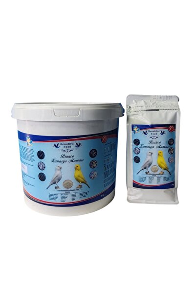 BEAUTİFULFOOOD BİANCO KANARYA Maması 5 KG(KOVA) - Beautiful Food Kuş Maması