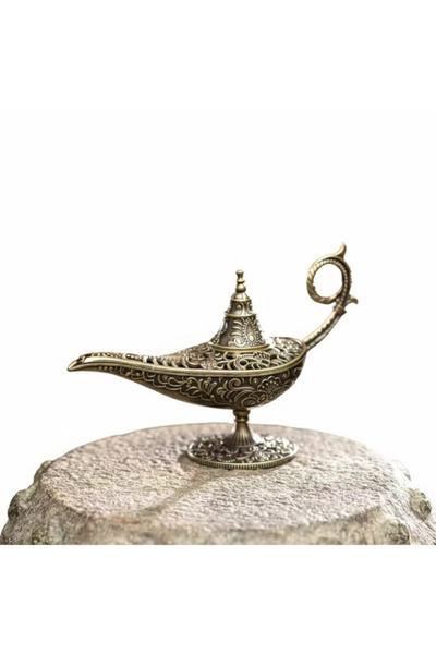 HSM مبخرة مصباح علاء الدين السحري، حامل معدني