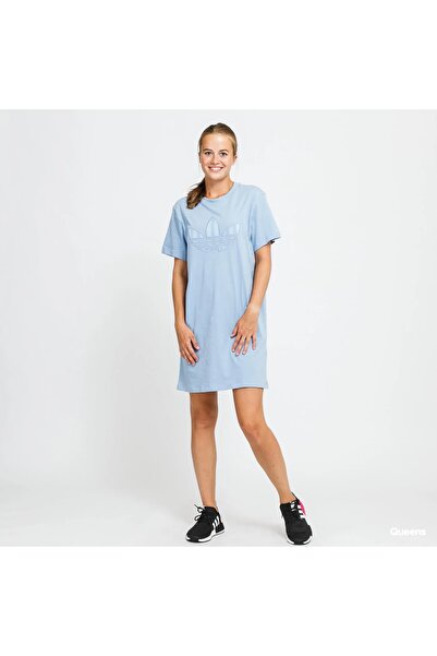 adidas Women's Sports Dress, Originals, Blue, Casual Style, Logo