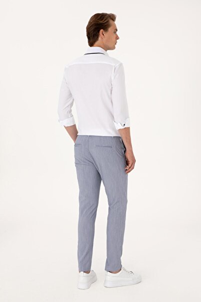 U.S. Polo Assn. Men's Pinstripe Relaxed Fit Woven Trousers