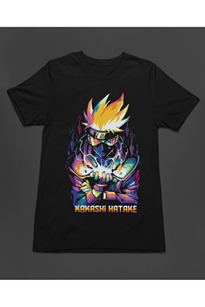 Bumeta تي شيرت ناروتو أنيمي كاكاشي واريور كوريا للجنسين