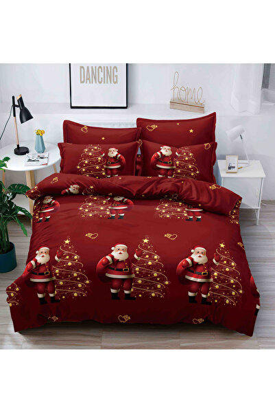 FIONNA.RO Finet Bed Linen 1 Person - Red Santa