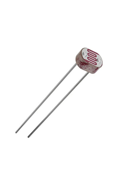 Arduino 20-Adet Set GL5537 Fotoresistör Işık Sensörü 5mm LDR Foto Direnç Işık Sensörü – Işığa Duyarlı Direnç