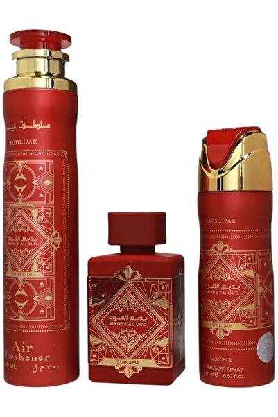 lattafa Bade’e Al Oud Sublime 600 ml, parfémovaná voda, unisex, sada