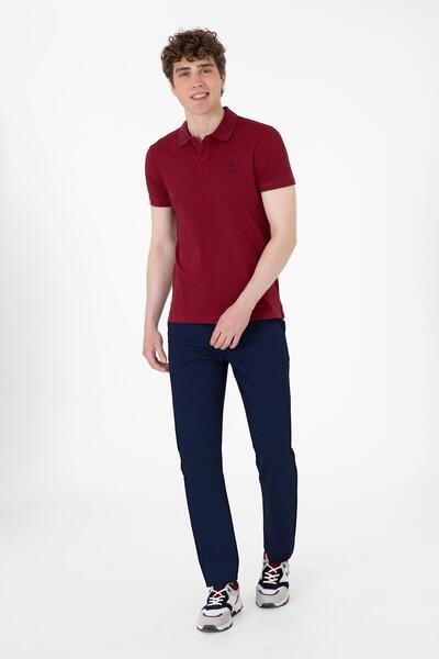 U.S. Polo Assn. Men's Stylish and Comfortable Fit Chino Fabric Sports Pants